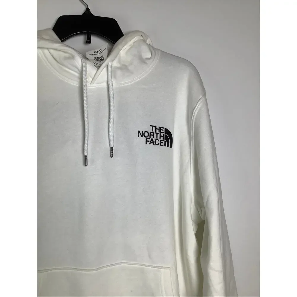 The North Face Men's Large White Box NSE Pullover Hoodie Outdoor Gorpcore I5-1
